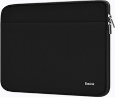 Black Sleeve for 14 Inch Laptop, Shockproof Protective Notebook Cover Bag picture