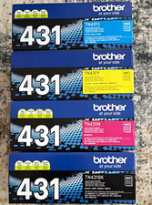 Brother TN431C/Y/M/BK Genuine Original CMYK Toner for HL-L8360CDW/8260 picture