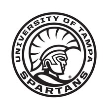 University of Tampa Spartans Officially Licensed Black Vinyl Decal Sticker picture