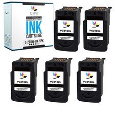 5PK Compatible Canon Ink 210XL Cartridges Black for PIXMA iP2700 iP2702 MP230 picture