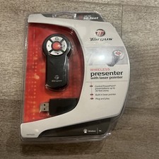 Sealed Targus Wireless Presenter with Laser Pointer 30 Ft Range AMP03US New picture