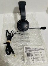 New Kensington K97603WW Hi-Fi Headphones with Mic Noise Cancel 6ft Cable 3.5mm J picture