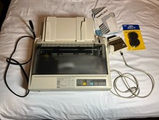 Vintage Star NX-1000 Multi-Font Dot Matrix Printer w/Cable Manual Powers On READ picture