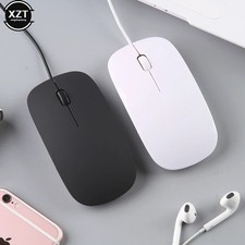 Ultra Thin USB Wired Mouse 1000 DPI – For Laptop, PC & MacBook picture