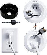 In Wall Cable Management Kit Hide TV Wires Behind Wall Power Low Voltage CordsXL picture