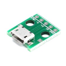 1pcs~50pcs MiCro USB to DIP Female Sockets Type B 5pin Adapter Board Solderable picture