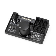12V 4 Pin PC Case Fan Speed Controller 6 Fans Support, 4-Pin PWM Fan Cooling  picture