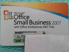 Microsoft Office Small Business 2007 Full Version  w/ Key & License picture