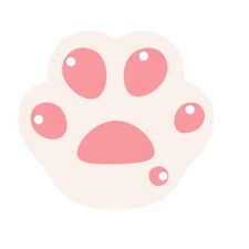 Cat Paw Mouse Pad Non-Slip Rubber Office Computer Laptop Gaming Mat 250*300*3MM picture