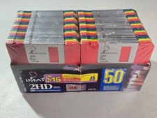Imation 3.5 Inch IBM Formatted 2HD 1.44MB Diskettes 50-Pack Rainbow picture
