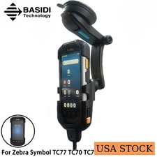 🔥US Car Holder Mount Charger Cable for Zebra TC77 TC70 TC72 TC75 TC70X 5V 2A 🔥 picture