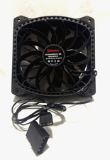 Enermax UCSQARGB12-SA 120mm ARGB PWM Case Cooling Fan Black Open Box picture