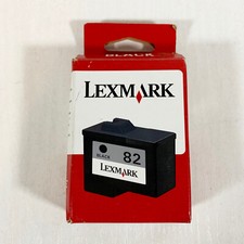 [NEW SEALED] Genuine Lexmark 82 Black Print Cartridge picture