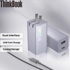 Original Lenovo ThinkBook GaN 65W Universal Mini Charger Adaptor With 1.8m Cable picture