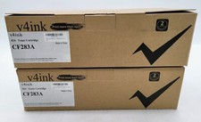 Lot of 2 V4ink 024 Toner Cartridge CF283A picture