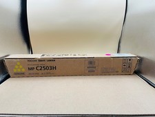 Ricoh Genuine MP C2503H 841919 HY Yellow Toner Print Cartridge Original C2504 picture