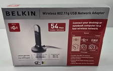 Belkin F5D7050 Belkin Wireless 802.11G USB Network Adapter (NEW In Box) picture