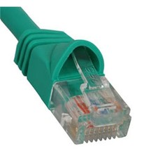ICC ICC-ICPCSJ01GN PATCH CORD- CAT 5e- MOLDED BOOT- 1' GN picture