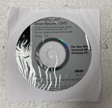 HP Application and Driver Recovery DVD Win 10 825063-B23 NEW No Key picture