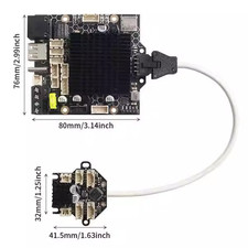 Black Bullant Mainboard M36 A35 Tmc2209 GC6609 Klipper for Voron V0 3D Printer* picture
