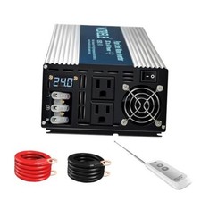 Pure Sine Wave Inverter 24V DC to 110V 120V AC with LED 2500W 24V picture