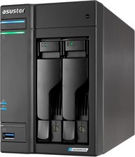 Asustor Lockerstor 2 Gen2+ 2 Bay NAS, Quad-Core 2.0GHz CPU (Diskless) picture