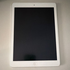 Apple iPad Tablet Silver/White Touchscreen Built-In Front & Rear Cameras picture