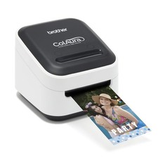 Brother ColAura Color Photo and Label Printer,White picture