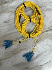 30M Uniboot LC-LC Single-Mode Duplex 4 Strand 9/125 Fiber Optic Patch Cord picture