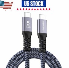 Braided Thunderbolt 5 Cable 3.3ft 80Gbps & 240W Fast Charging USB-C to USB-C USK picture