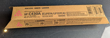 Ricoh Savin Lanier Magenta Toner Cartridge SP C430A Genuine New Sealed Box picture