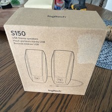 NEW Logitech S-150 USB Powered Computer Speakers with Digital Sound Pair Set picture