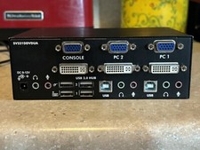 StarTech  C4E1E7ZG37F 2 Port KVM Switch Box with Cables picture