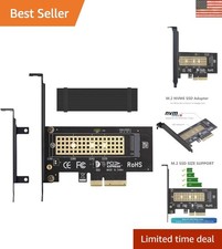 Sleek M.2 NVMe to PCIe 4.0 x4 Adapter with Cooling for Optimal SSD Performance picture