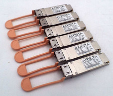 LOT OF 6 - ARISTA 40GBASE-SR4 QSFP+ TRANSCEIVER (QSFP-40G-SR4) picture