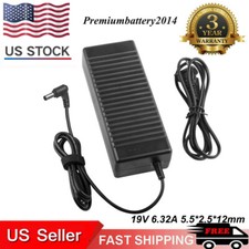 120W 19V 6.32A AC Adapter Charger 5.5*2.5mm For ASUS Laptop Power Supply Cord US picture