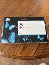 Genuine/OEM HP 70 Magenta Pigment Ink Cartridges C9453A - Exp 2024 - NEW/SEALED picture