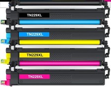 TN 227 V3 4CL Premium Toner Cartridge 4Pk Toner Cartridges Blk Cyan Yellow Magta picture