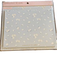 LoveShackFancy x Target Yoobi Everblooming Rosettes Mouse Pad Breezy Blue New picture
