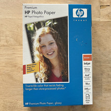 HP~Premium Photo paper 4X6