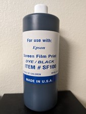 1,000ml EPSON 1430 INKJET REFILL UV BLOCKING FOR FILM POSITIVE BLACK DYE INK  picture