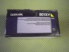 New  Genuine Lexmark  CX510 Extra High Yield Yellow Toner 801XY 80C1XY0 picture