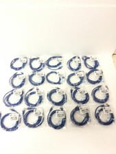 50x NEW Quiktron 570-110-005 VS 5ft Blue Snagless Ethernet Cables C5E CM, picture