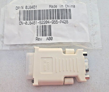 DELL, 0J8461, DVI to VGA ADAPTER CONVERTER, DVI MALE TO VGA FEMALE, NEW IN PACK picture