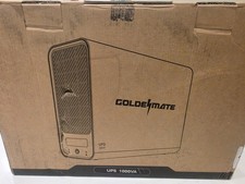 Goldenmate UPS 1000VA Pro/600W LiFePO4 White 153.6Wh 25.6V6Ah picture