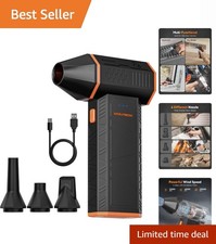 MegaFlow 50 Compressed Air Duster, 110,000 RPM, 3-Gear Adjustable picture