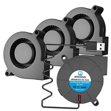 50mm 5015 Tiny Cooling USB Blower Fan 5V, 50mm DC 5V - 39in(1000mm) - USB picture