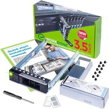 WORKDONE 3.5 inch Drive Caddy with 2.5 HDD Adapter - Silver, Black  picture
