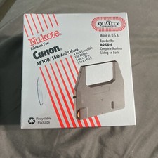 Nu-kote  B254-4 Canon AP 100/150 Typewriter Ribbon Cartridge NEW SEALED picture