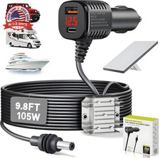 Starlink Mini Car Adapter,105W Starlink Mini Cable Car Charger 12V-24V | 3-1 Sta picture